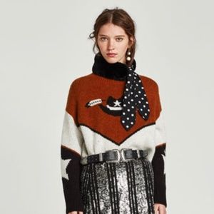COPY - ZARA cowboy hat sweater